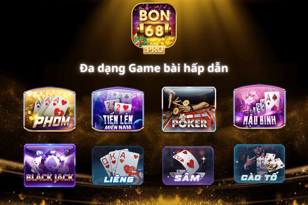 Bon68 đa dạng game bài nổi bật, kèo cược xanh chín nhất thị trường